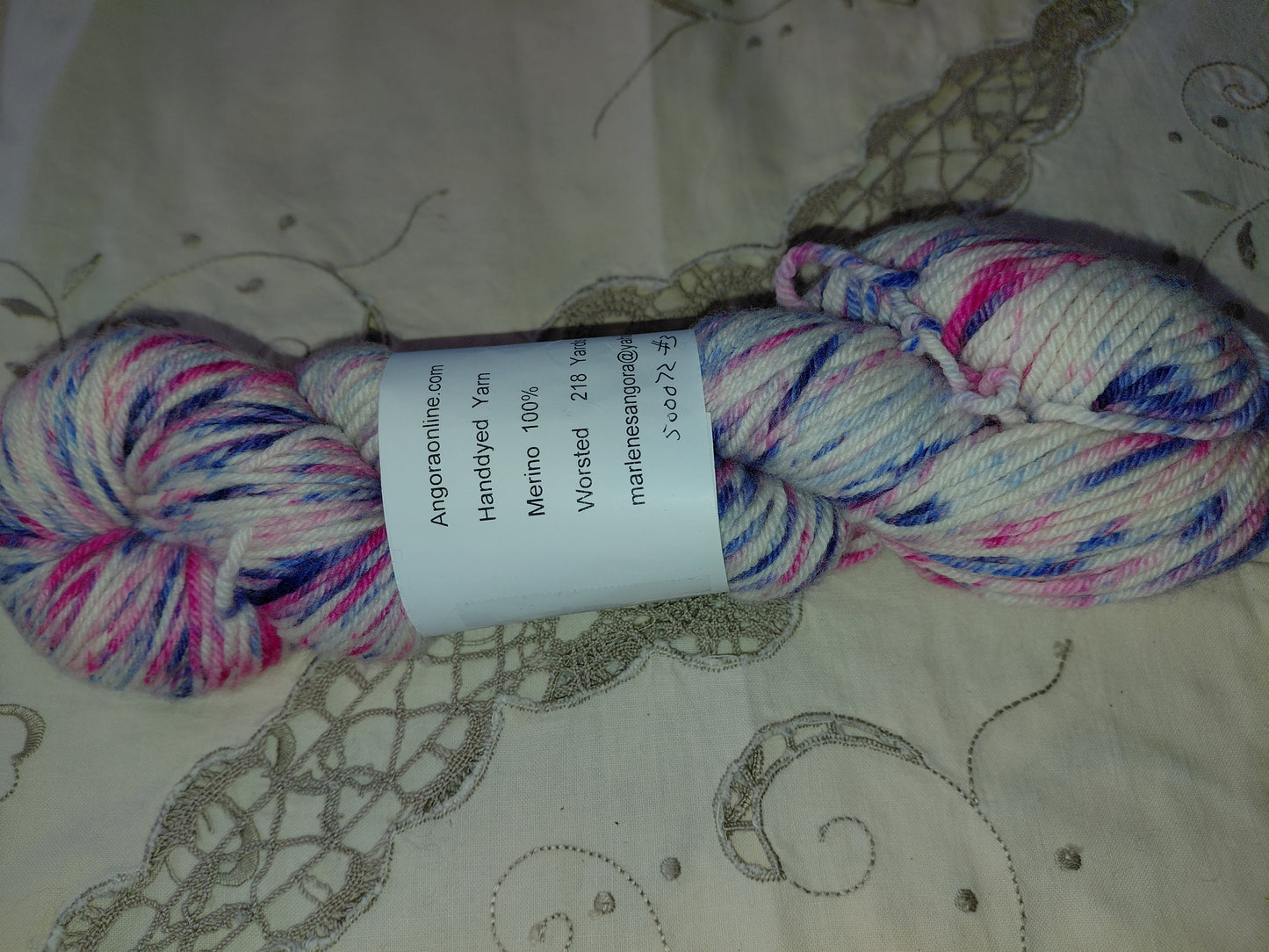 Hand Dyed Speckled Merino Yarn - Worsted Weight - Ready to Ship