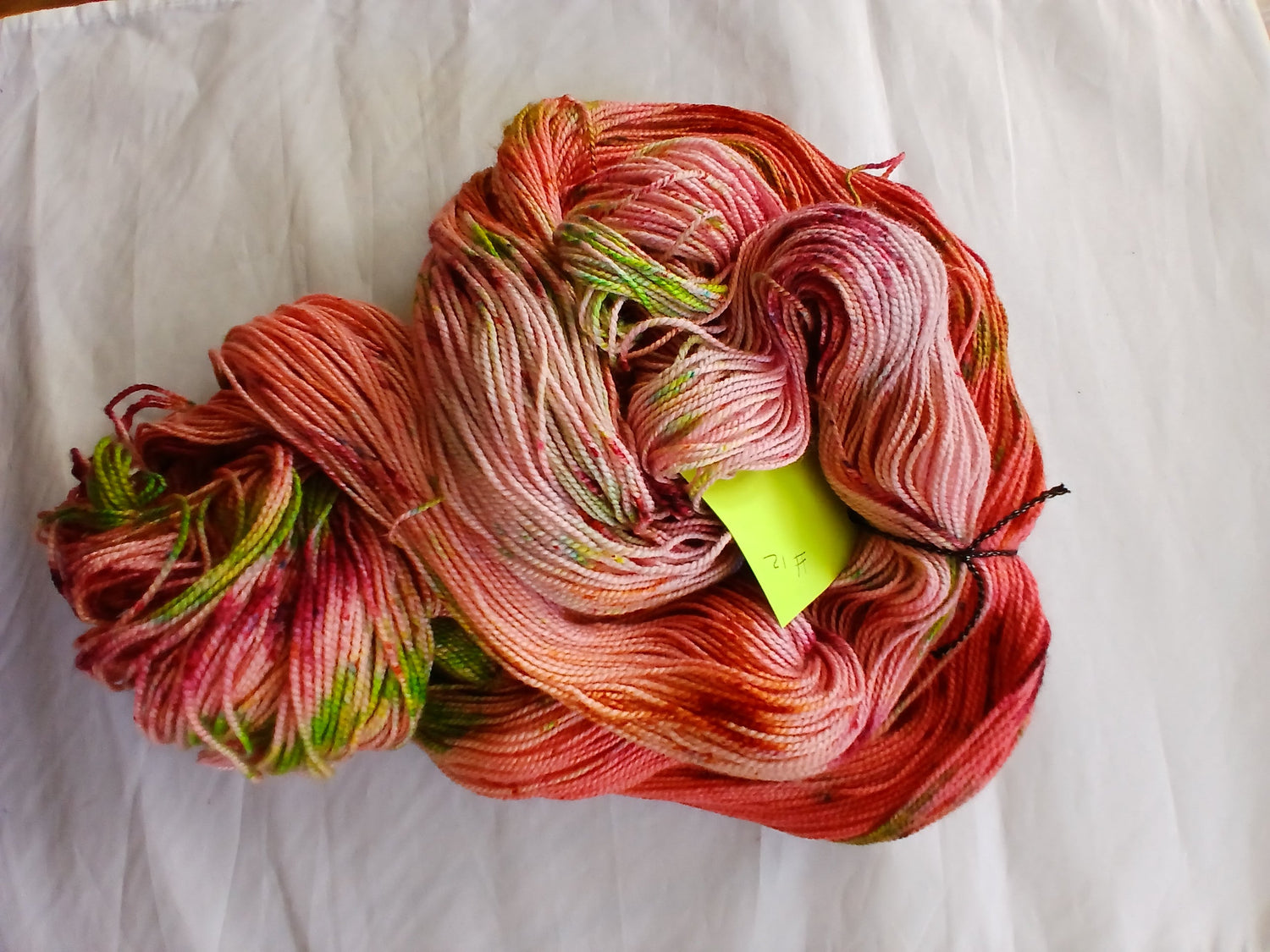 hand dyed merino silk yarn