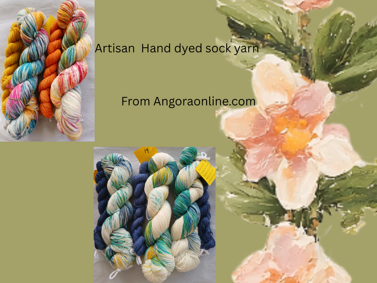 Hand dyed Sock Set