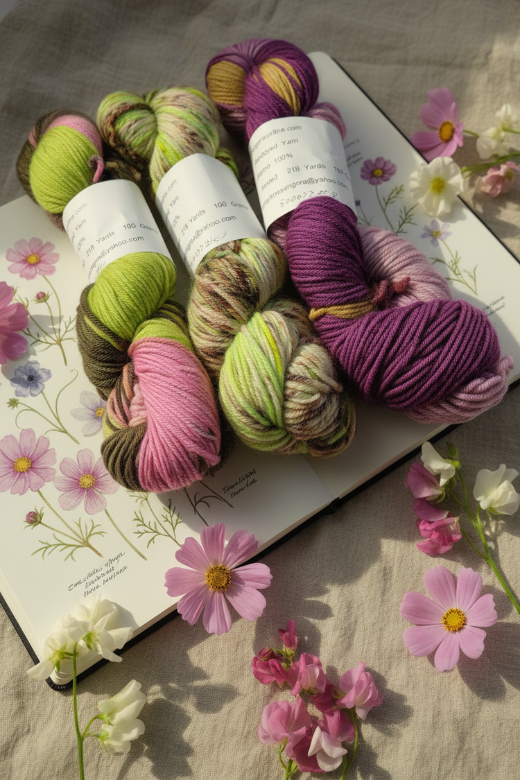 Worsted & bulky weight yarns