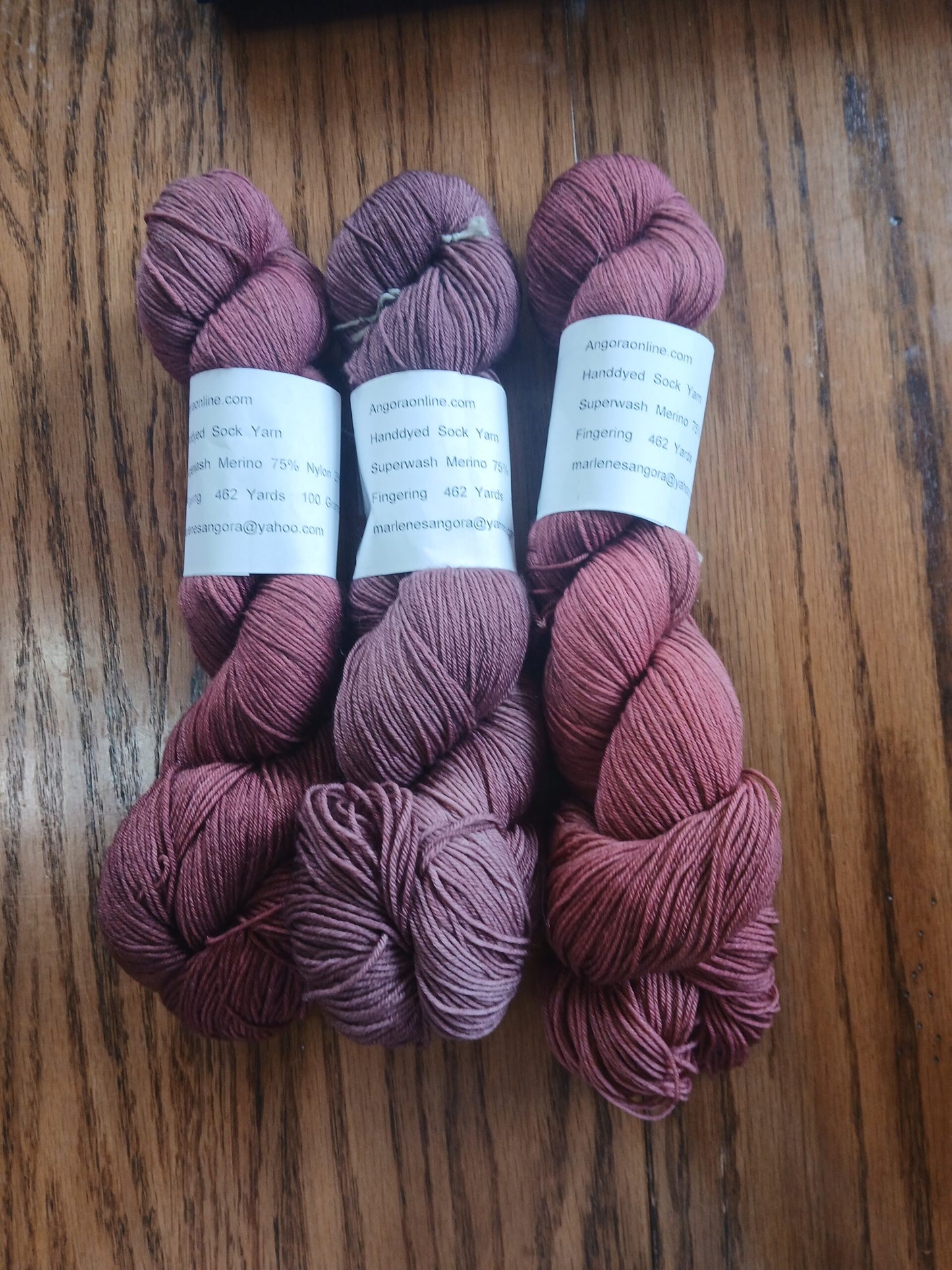 Autumn Splendor Hand-Dyed Fingering Weight Superwash Wool Yarn for Socks & Knitting Projects image 2