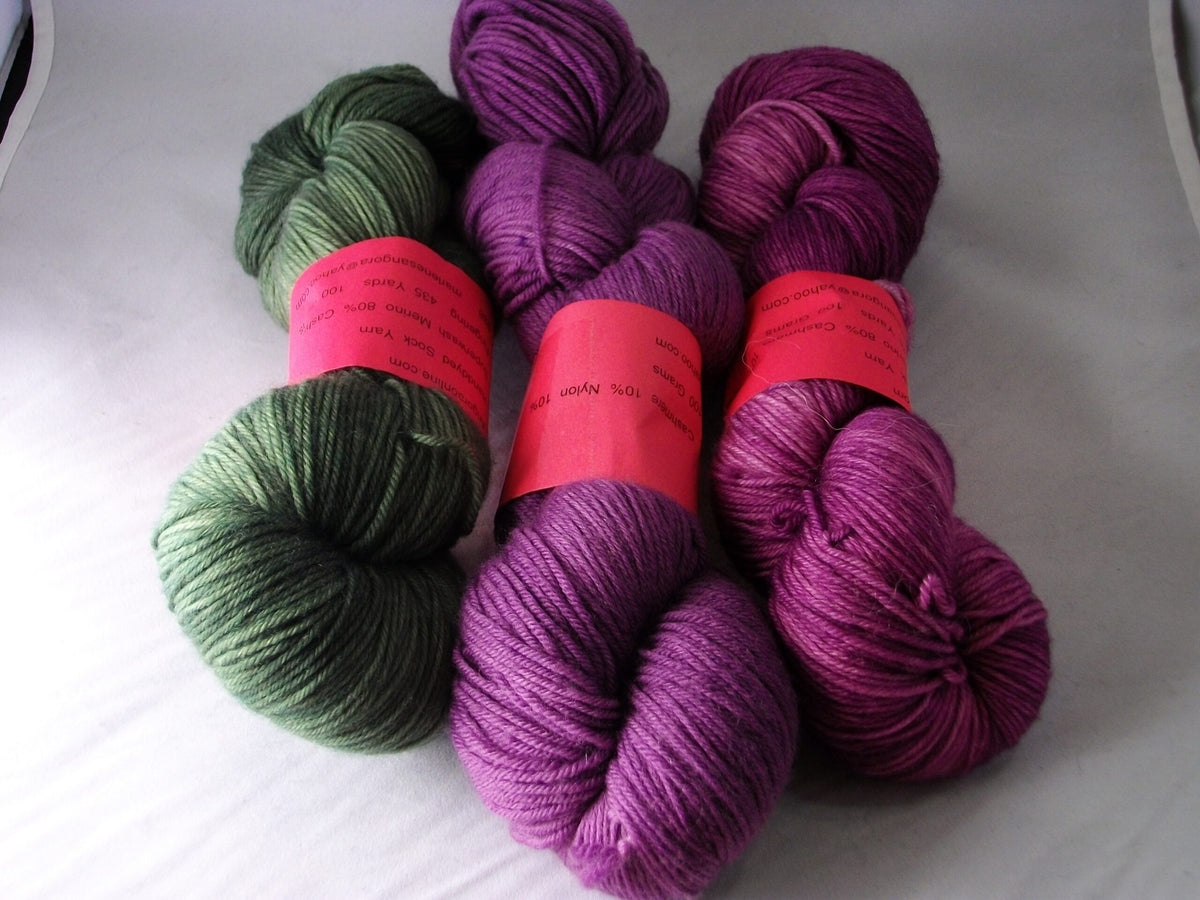 Hand dyed Sock Yarn Superwash MCN Yarn image 0