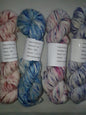 Hand Dyed Speckled Merino Yarn Worsted yarn Ready to ship yarn image 0