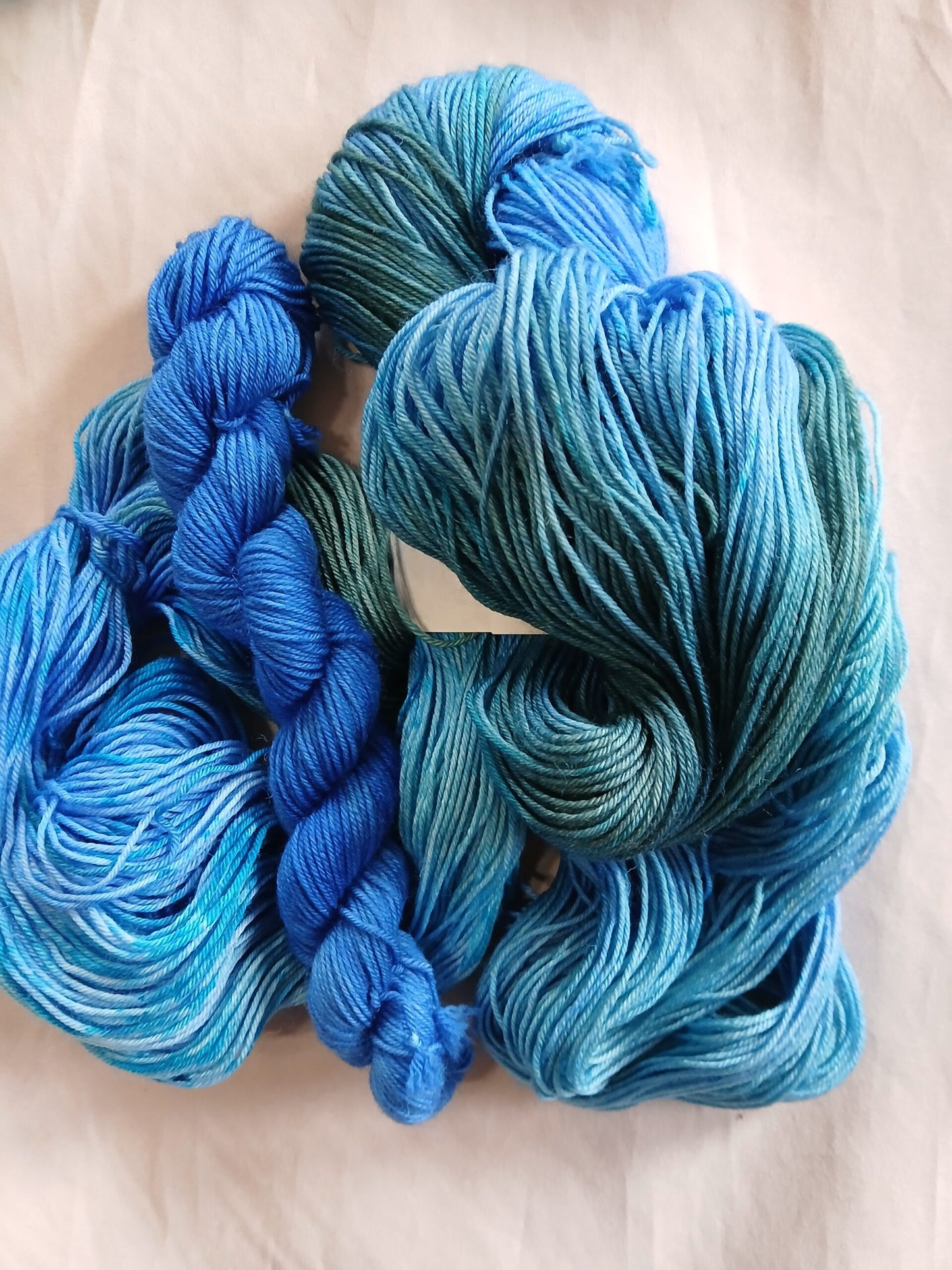 Hand Dyed Yarn | Fingering weight yarn | Yarn | Superwash | Speckled yarn | fingering yarn | Sock Yarn | multicolored  mini image 2