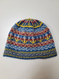 Handknit 100% Wool Soft Colorwork Hat, Timeless Style