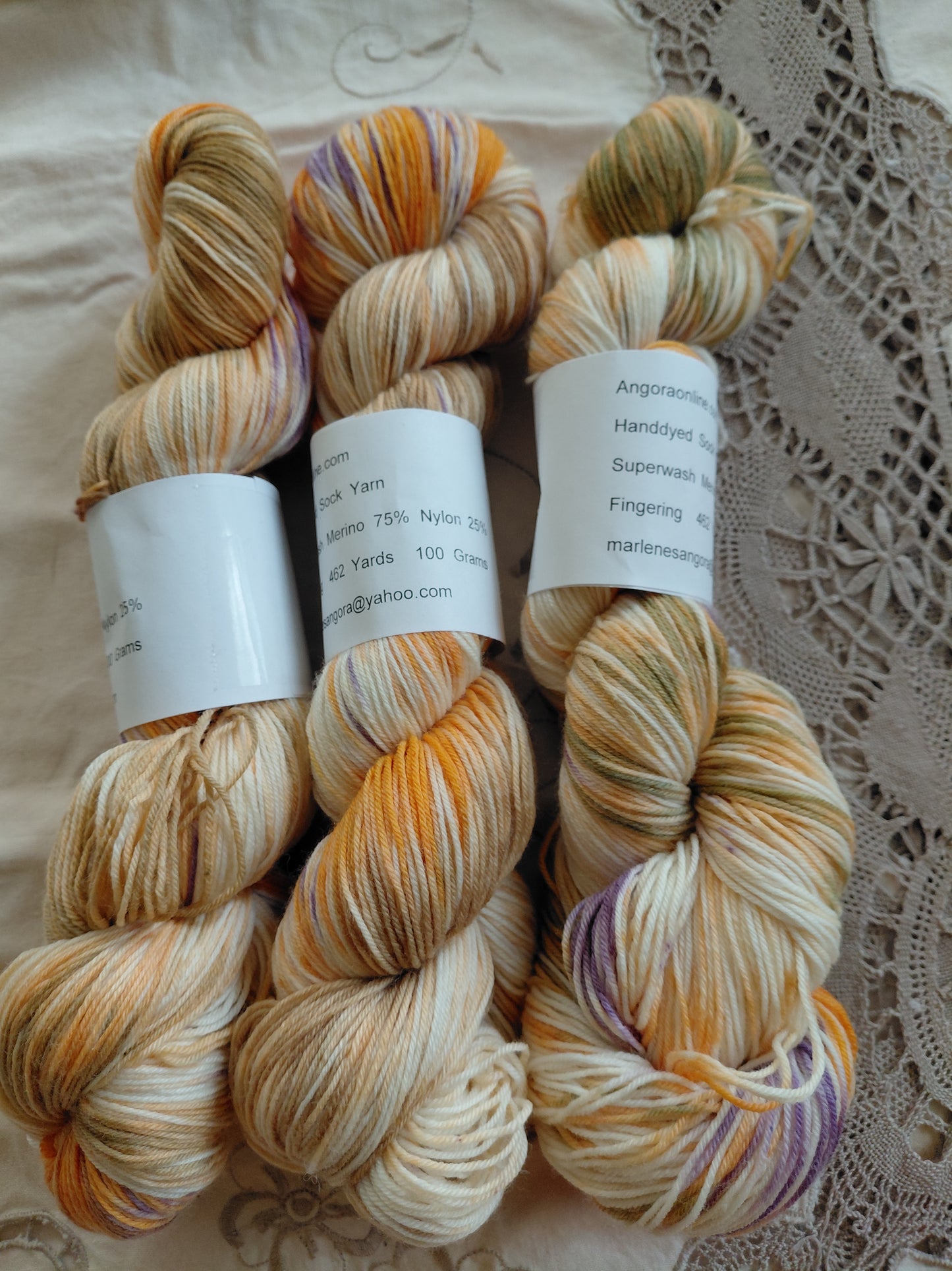 Our Rhynebeck 2025 colorway Hand-Dyed Sock Yarn - Superwash Merino