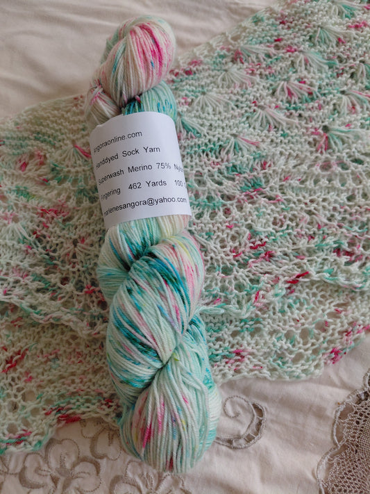 Christmas Wishes Hand-Dyed Sock Yarn - Vintage Holiday Colors