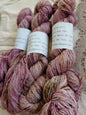 Hand Dyed Merino Nylon Sock Yarn - Spiced Wine Colorway, Fingering Weight