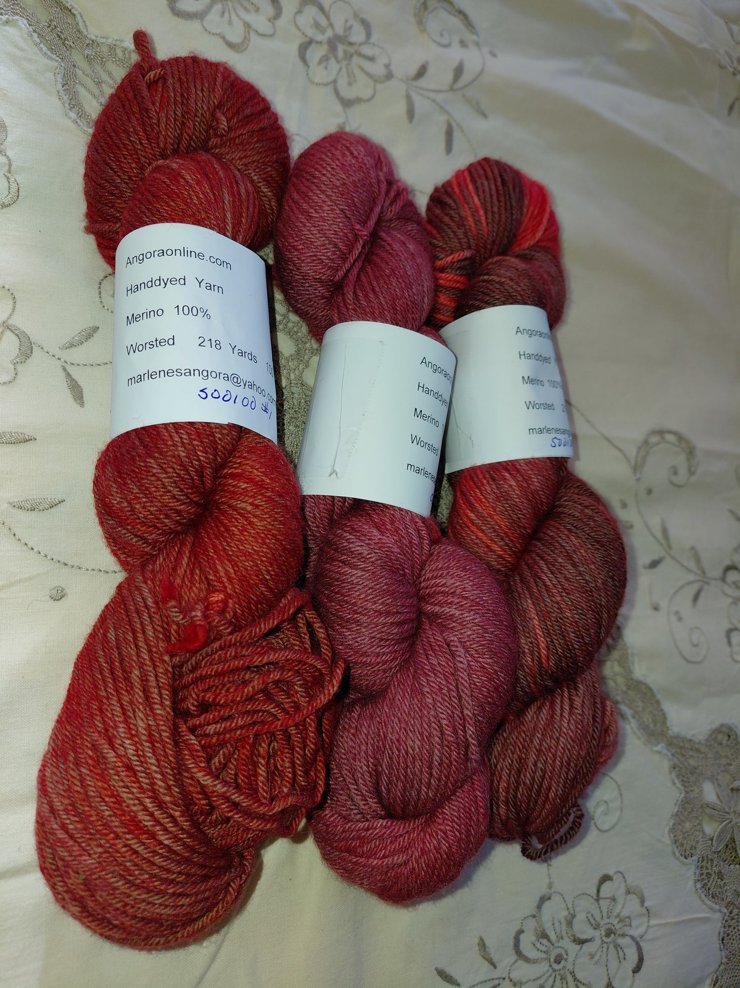 Hand Dyed Merino Worsted Yarn - 100% Merino 4-Ply - Earth Tones