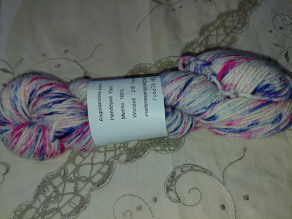 Hand Dyed Speckled Merino Yarn - Worsted Weight - Ready to Ship