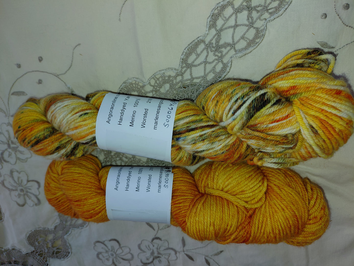 Hand-Dyed Merino Worsted Yarn - 218 Yards