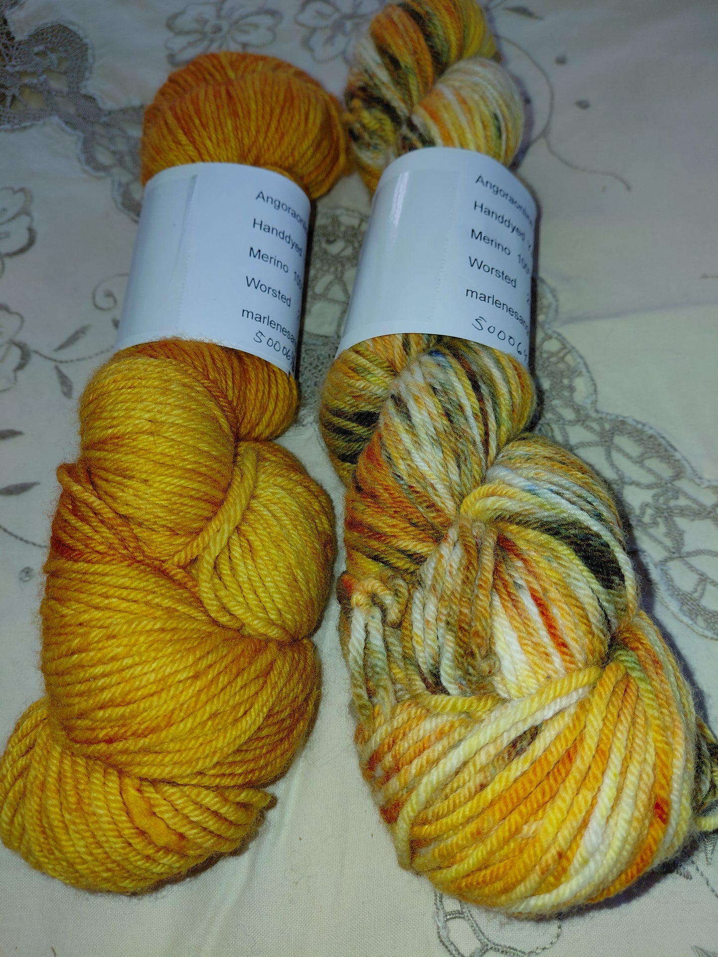 Hand-Dyed Merino Worsted Yarn - 218 Yards