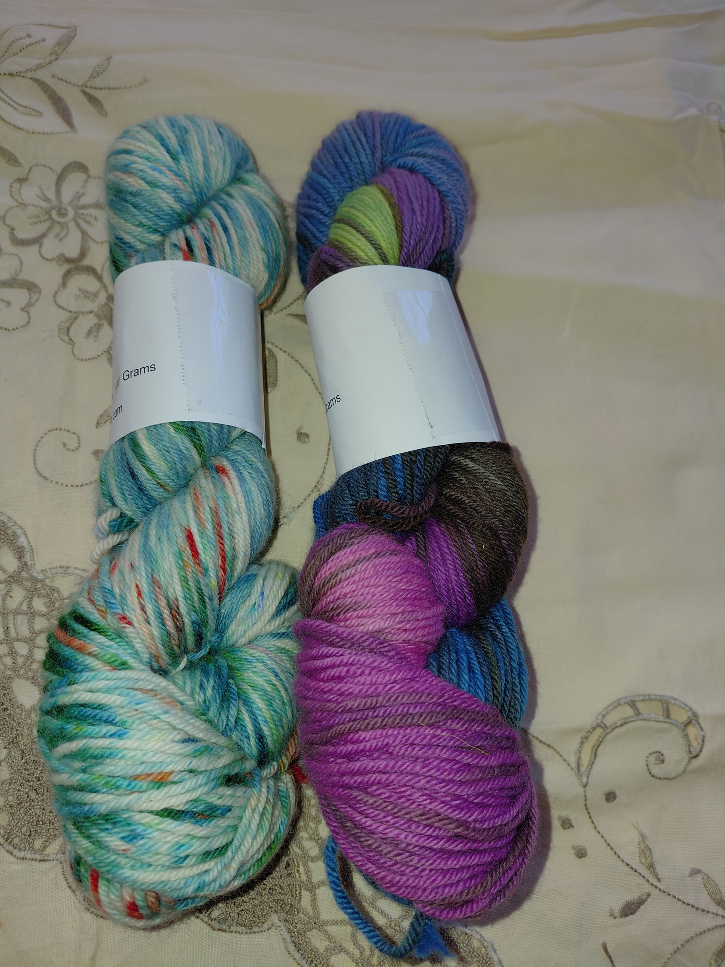 Hand Dyed Merino Yarn, Worsted Ready to Ship