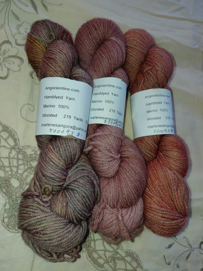 hand dyed Softy 100% Merino Yarn angoraonline.com