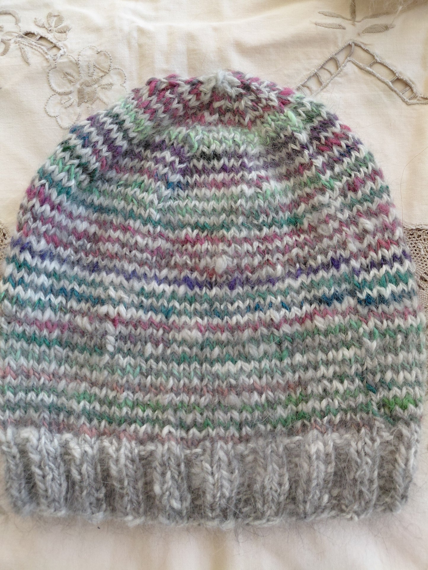 Luxury Hand-Spun Angora Rabbit Hat - Ultra Soft & Warm