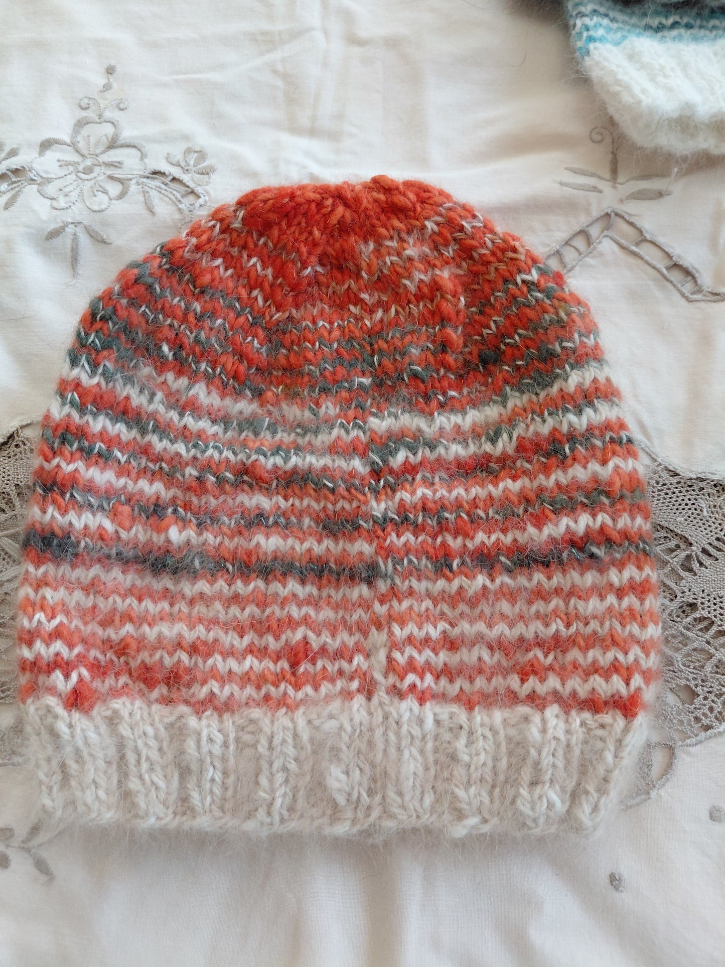 Luxury Hand-Spun Angora Rabbit Hat - Ultra Soft & Warm