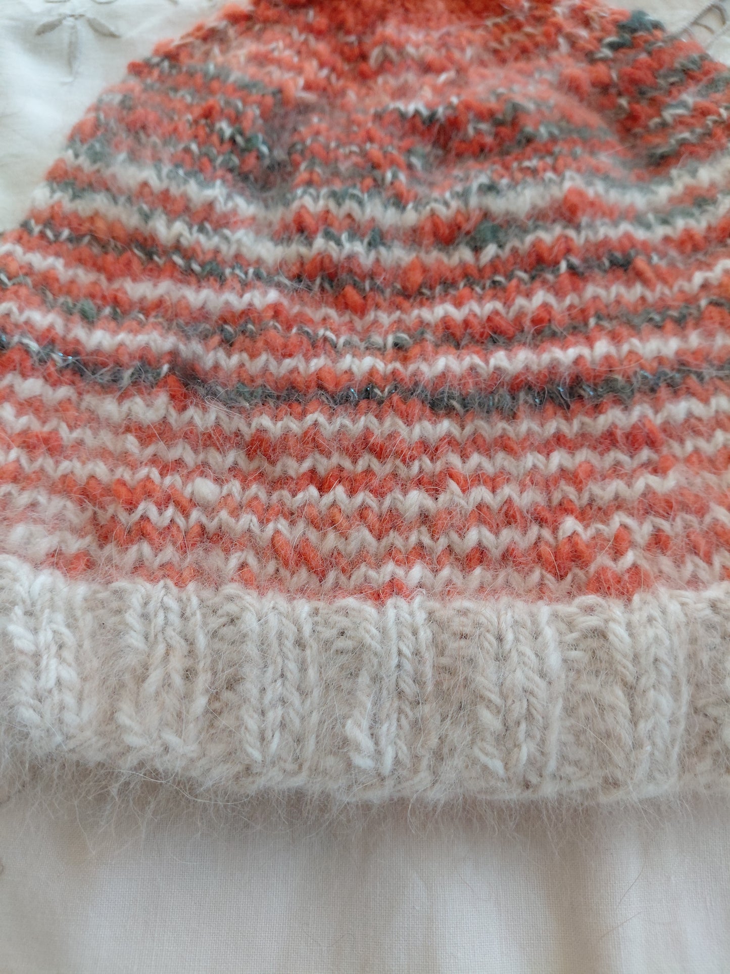 Luxury Hand-Spun Angora Rabbit Hat - Ultra Soft & Warm