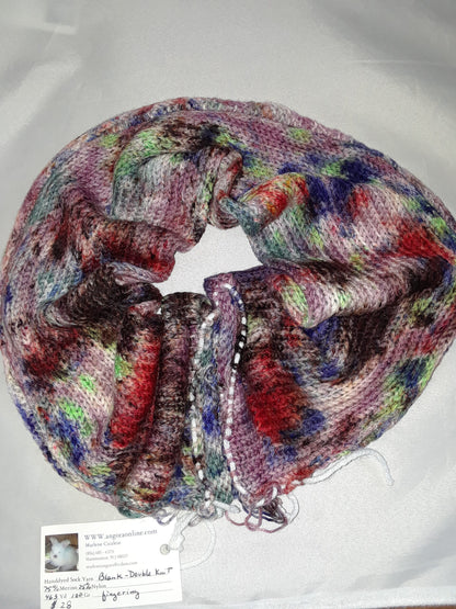 Hand Dyed Yarn, SW Merino Nylon Yarn double Knit Sock Blank yarn image 1