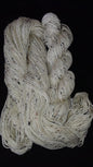 Hand dyed Tweed yarn, Ecru SW Merino Donegal Yarn D.K. weight, 231 yards image 0