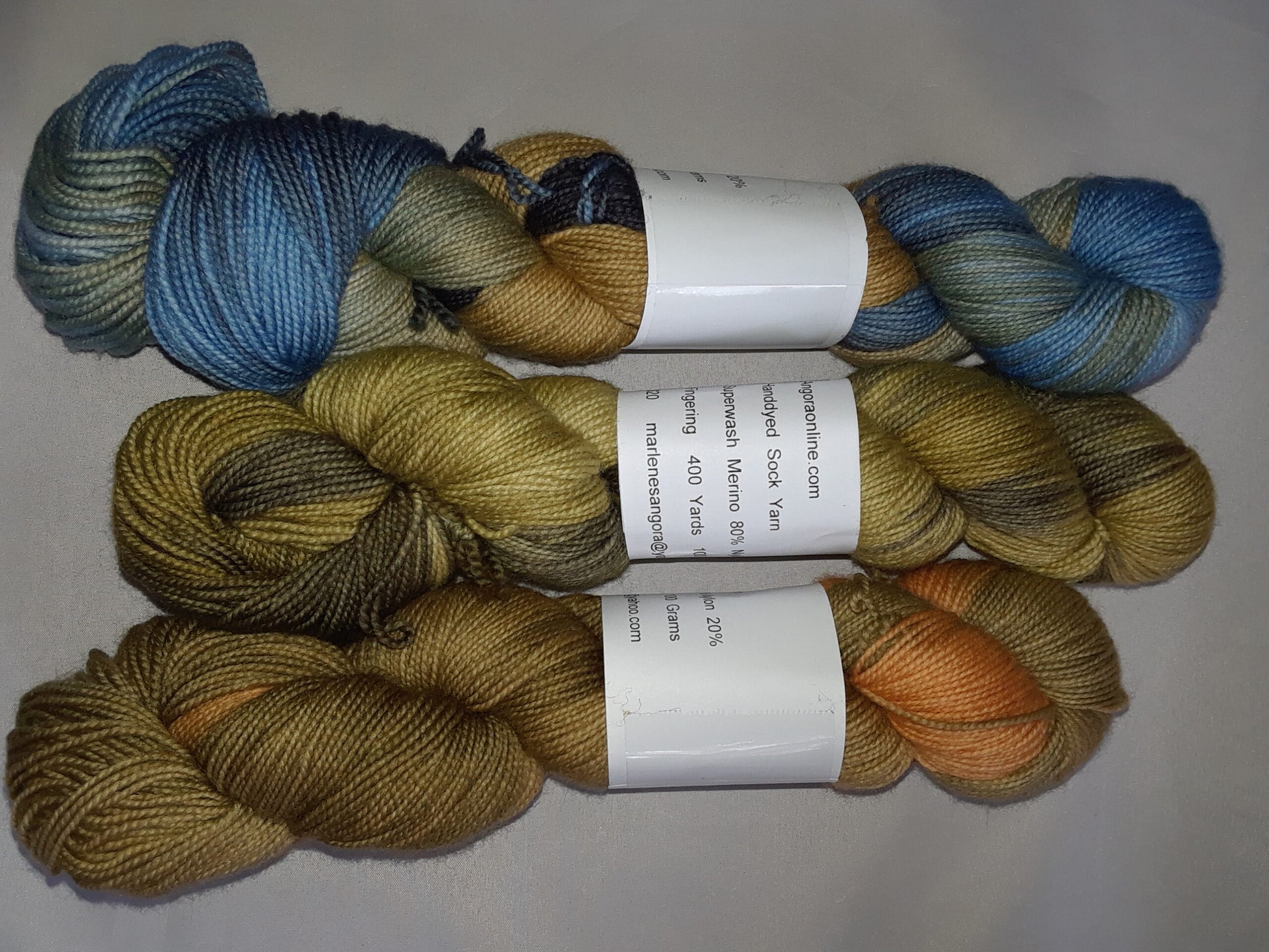 Indie dyed Sock Yarn, SW Merino Nylon Yarn image 0