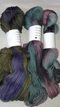 Hand dyed Variegated Sock Fingering Weight Yarn image 0