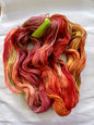 Hand dyed Shawl Yarn, Super Wash 80% Merino & 20% Silk Yarn, 600 Yd image 0