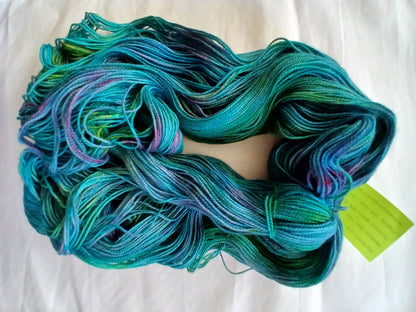 Hand Dyed SW 80% Merino/ 20% Silk, 600 yd, 150 grams image 1