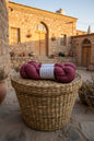 Hand dyed Yak and Merino Yarn, 437 yd Fingering yarn image 1