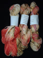 Hand dyed Variegated and Speckled Sock Fingering Weight Yarn image 0