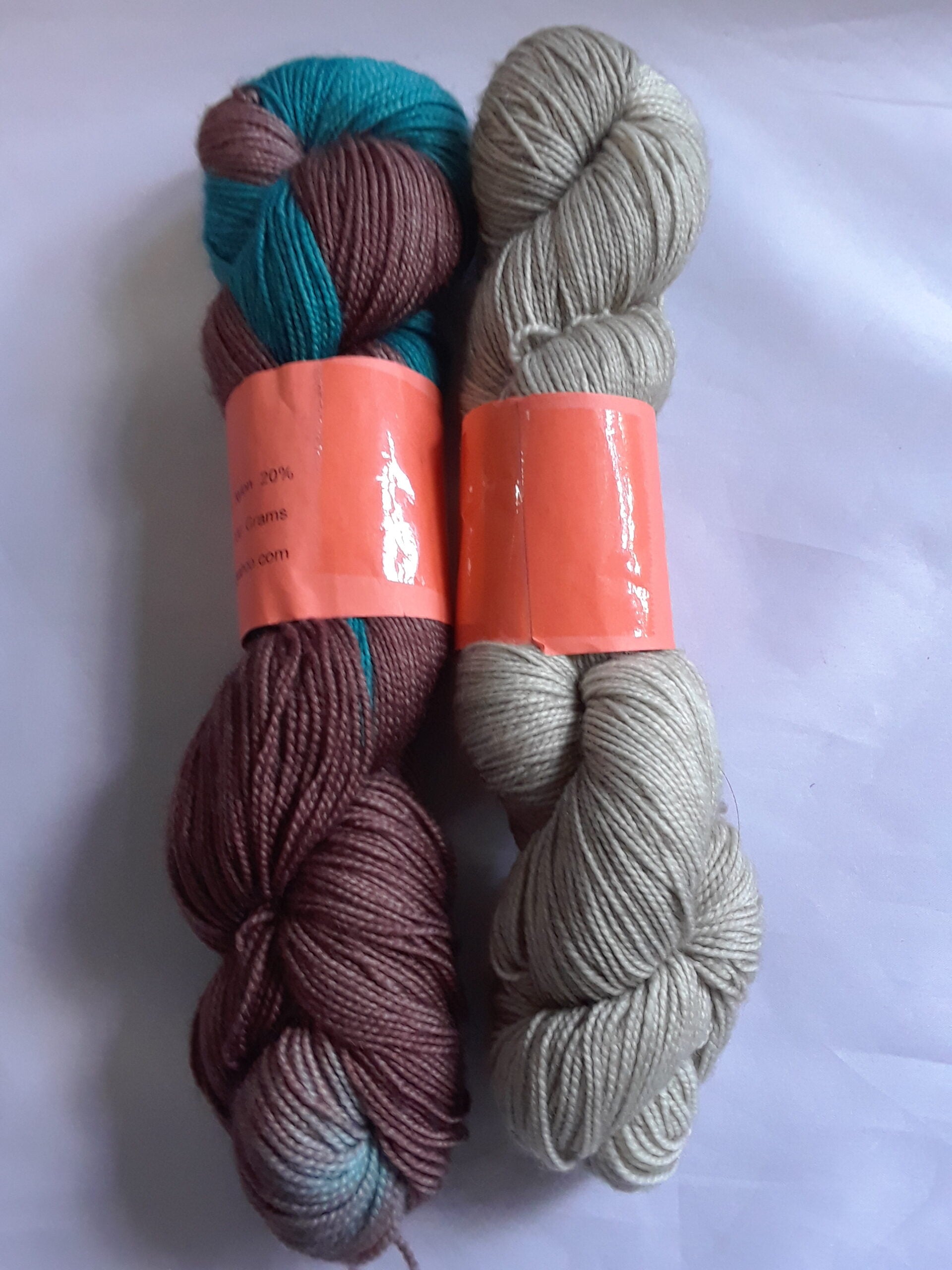 Hand Dyed Sock Yarn - SW 80/20 Merino Nylon Yarn image 1
