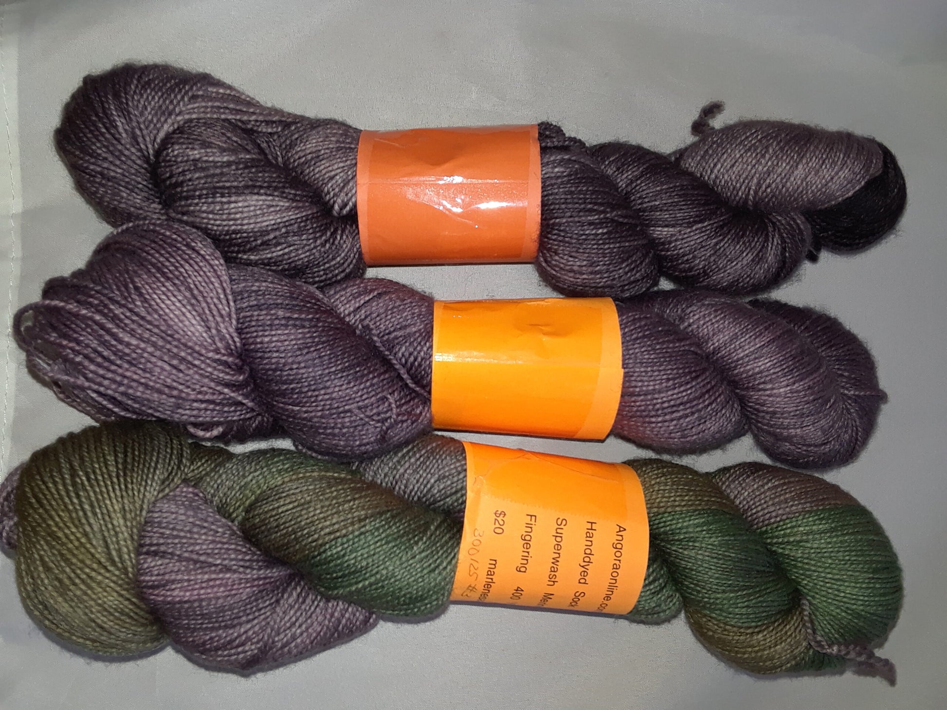 Hand Dyed Tonal Sock Yarn - SW Sock 80/20 - Super wash Merino Nylon - 400 yd image 1