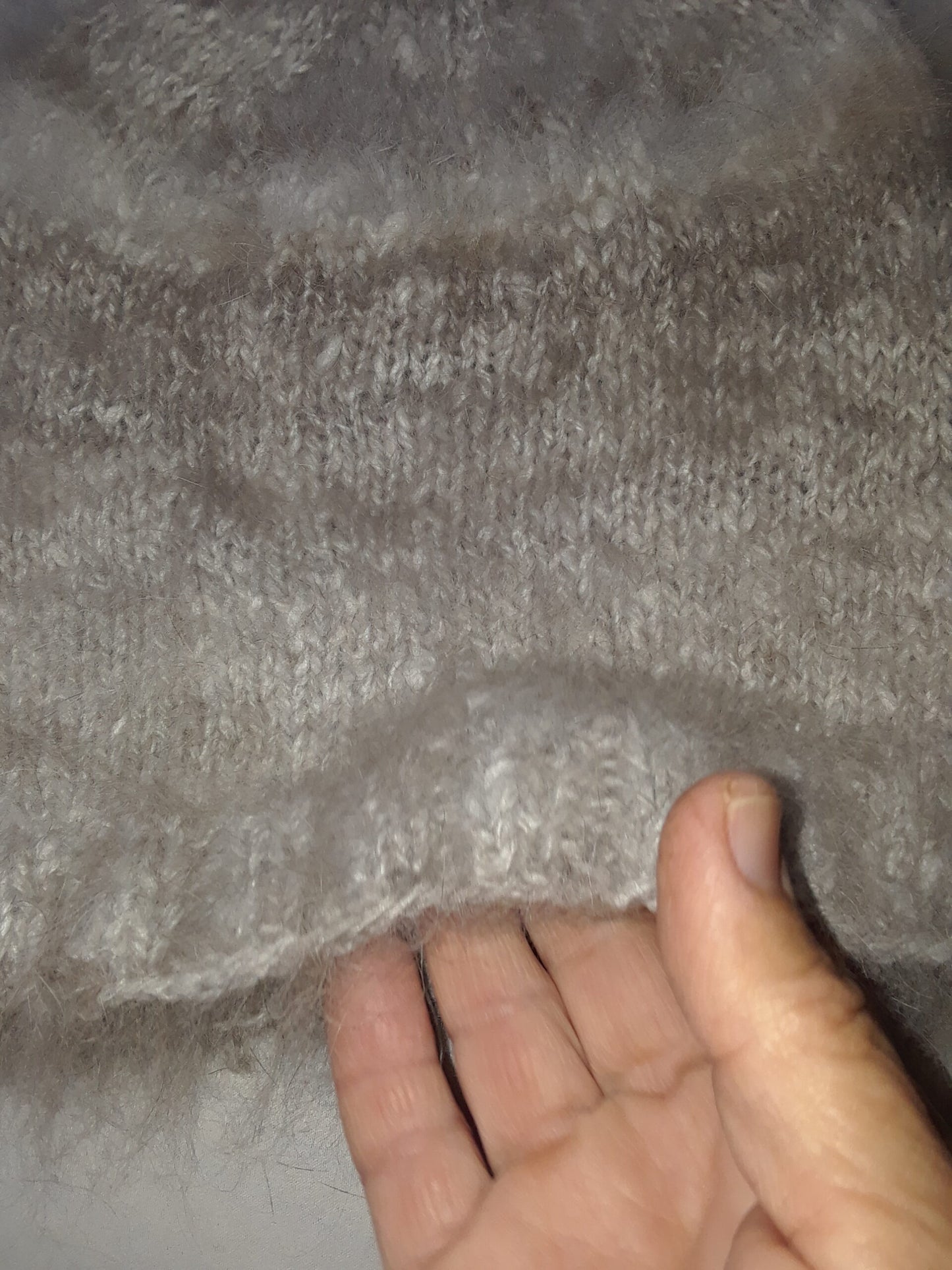 Angora Hat Knitted 100% angora rabbit hat image 9