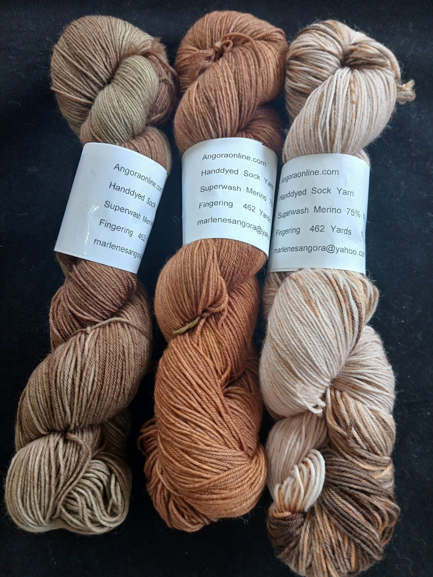 Hand Dyed Sock Yarn, Hand Painted, Superwash Merino Nylon Fingering Weight 100g image 0