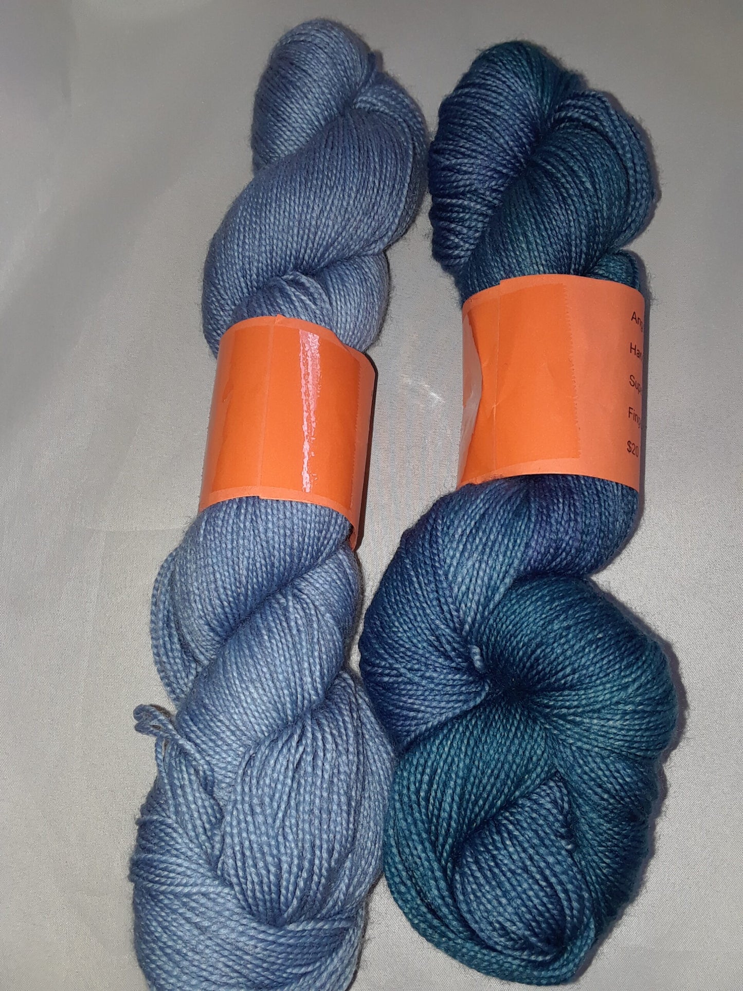 Hand dyed SW Merino Nylon Yarn 400 yd. Sock Yarn image 1