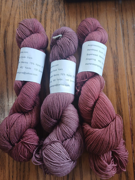 Autumn Splendor Hand-Dyed Fingering Weight Superwash Wool Yarn for Socks & Knitting Projects image 0