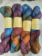 Hand dyed Tweed yarn D.K. Weight, 4 ply, 231 yards image 0