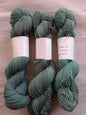 Hand dyed Teal Tonal Merino Nylon Yarn, Fingering Yarn Set of 3 skeins image 0