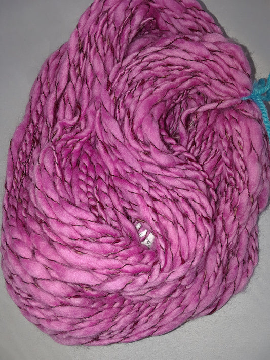 Handspun Hand dyed Merino Yarn, bulky image 0