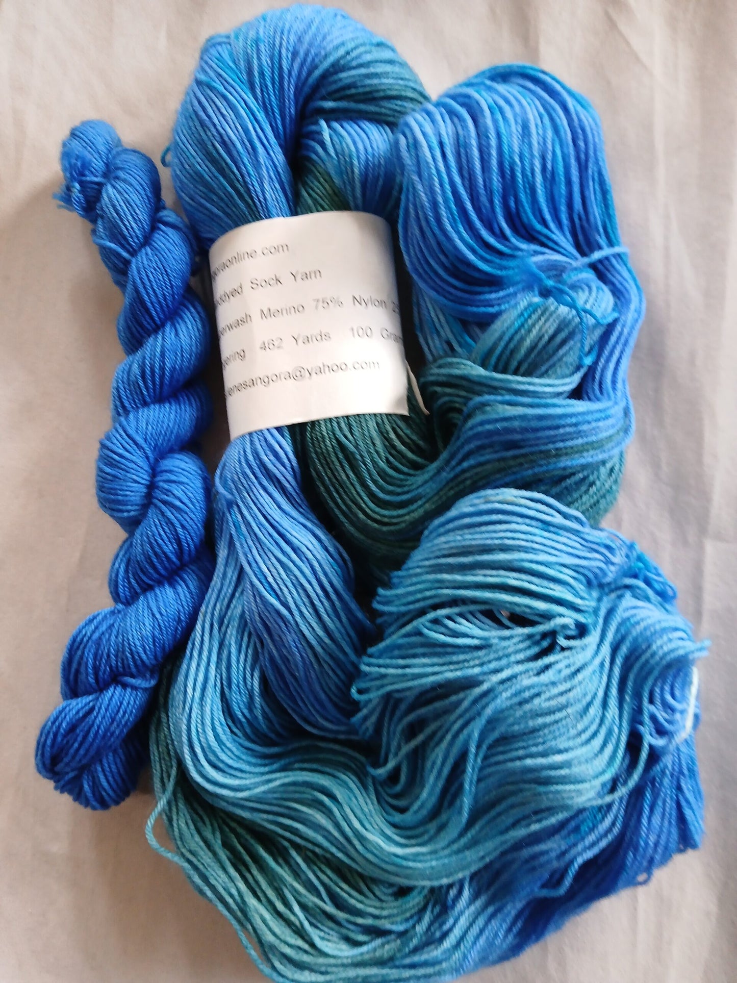 Hand Dyed Yarn | Fingering weight yarn | Yarn | Superwash | Speckled yarn | fingering yarn | Sock Yarn | multicolored  mini image 4