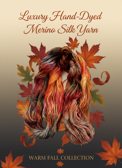 Autumn Yarn Banner with Product Photo