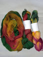 Hand Dyed Variegated Merino Nylon Yarn image 0