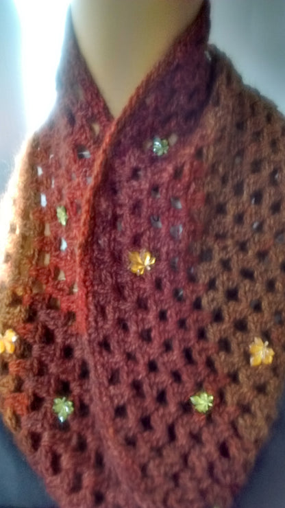 Angora Cowl completely hand made image 3