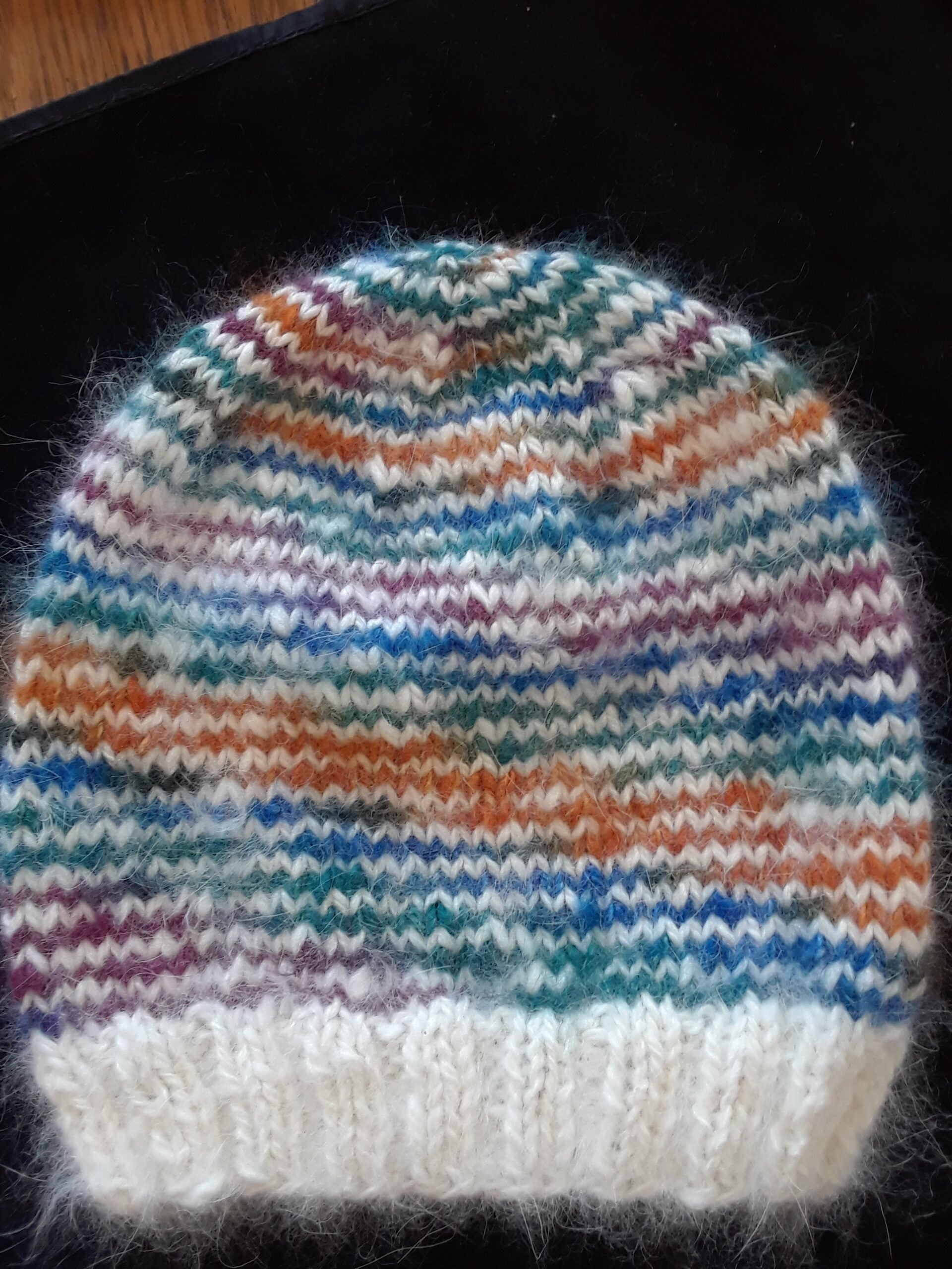 Angora Hat Knitted 100% Angora Rabbit Hat image 1