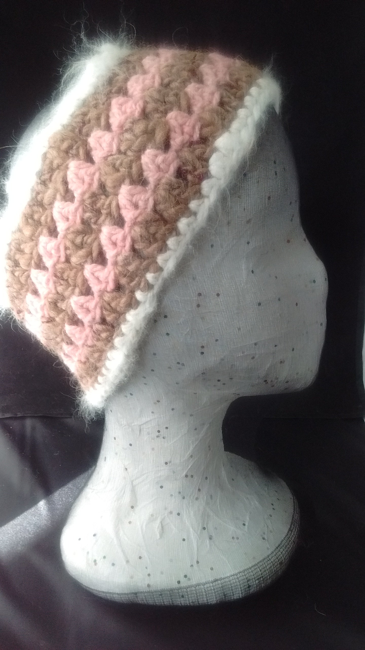 Crochet Angora and Wool Ear Warmers image 0