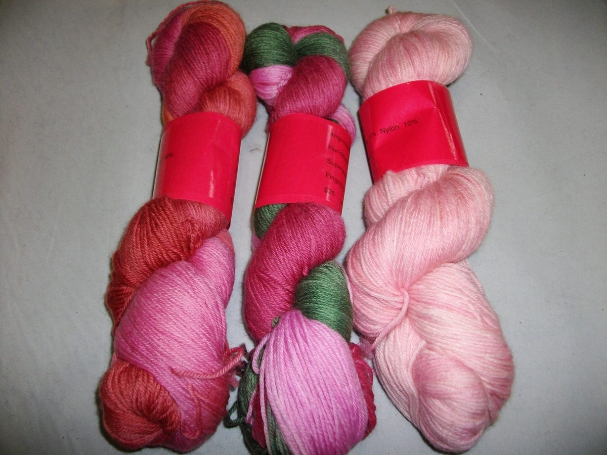 Hand Dyed MCN, Fingering Sock Yarn, Superwash, Hand dyed Merino Cashmere, Indie Dyer image 0
