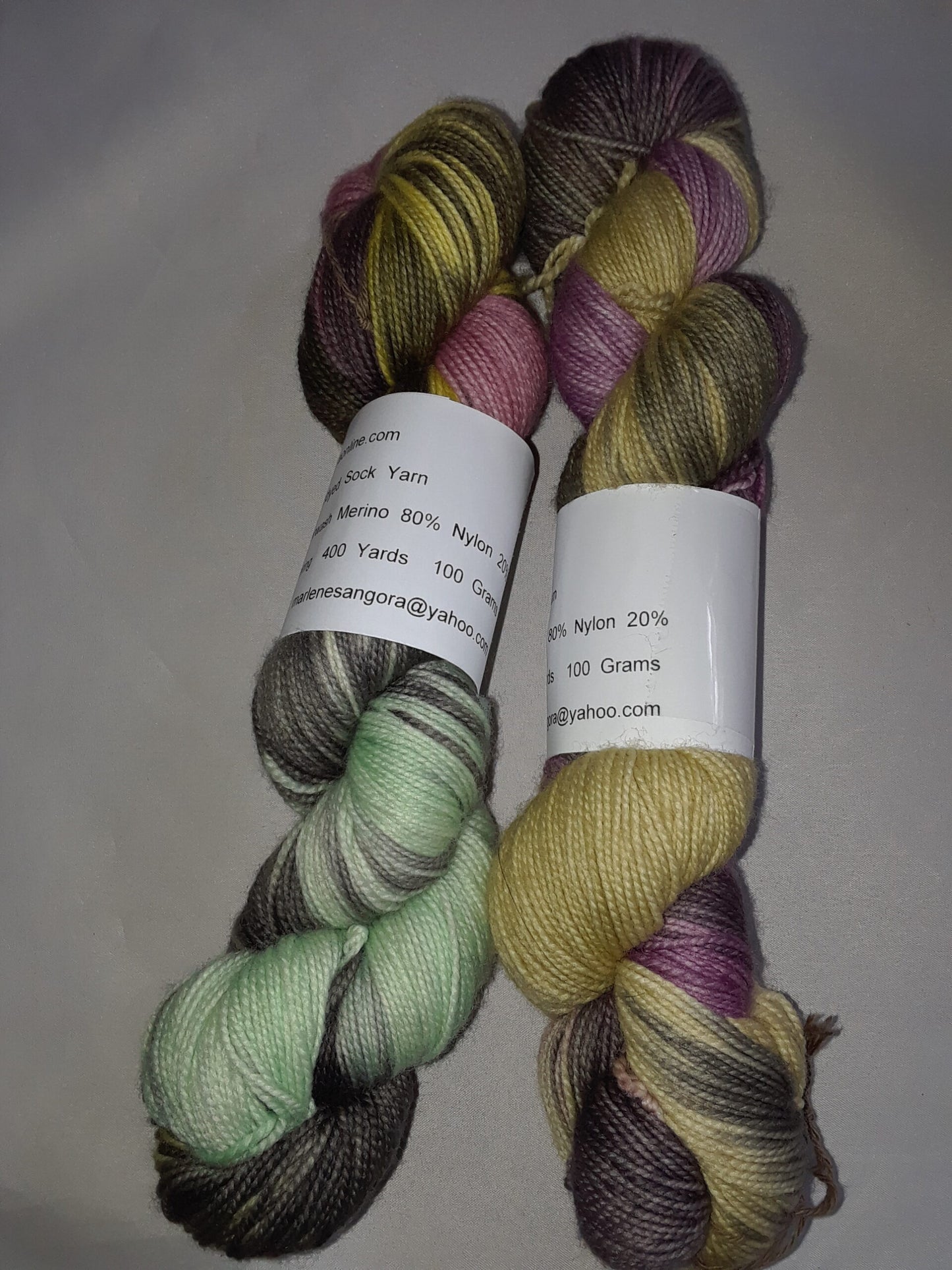 Hand dyed Yarn Super Speckled Yarn Merino Nylon Yarn fingering image 0