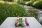 Hand Dyed Sock Yarn Set, Hand Painted, Superwash Merino Nylon Fingering Weight 100g & 20g mini image 1