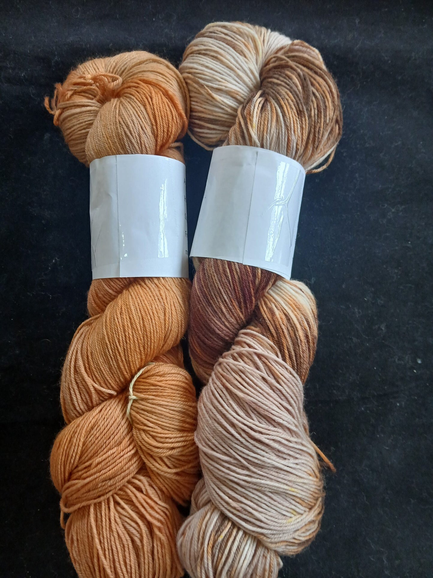 Hand Dyed Sock Yarn, Hand Painted, Superwash Merino Nylon Fingering Weight 100g image 2