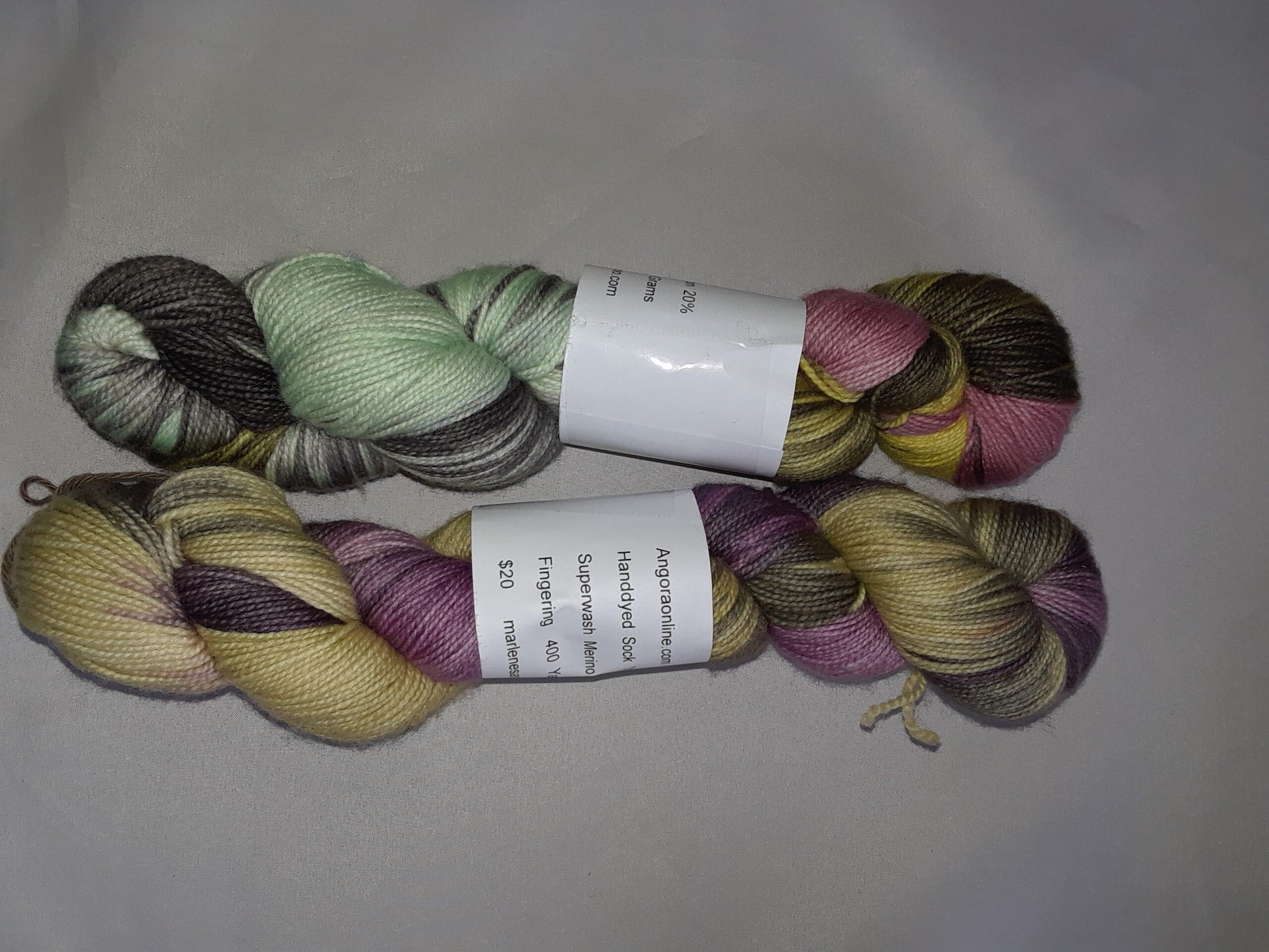 Hand dyed Yarn Super Speckled Yarn Merino Nylon Yarn fingering image 1