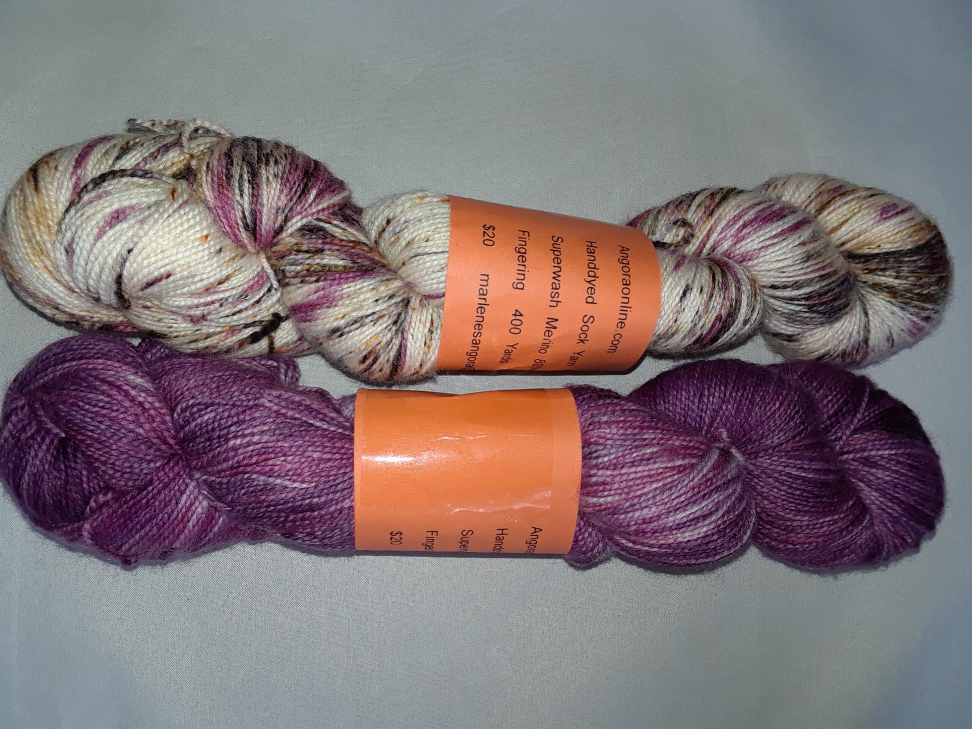 Indie dyed SW Merino Nylon Yarn 400 yd. Sock Yarn image 1
